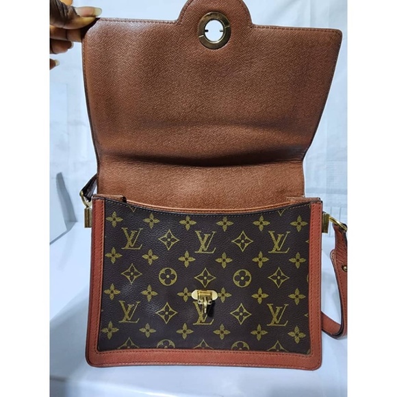 Authentic Louis Vuitton Vintage Raspail Monogram Shoulder bag Brown - Picture 5 of 16